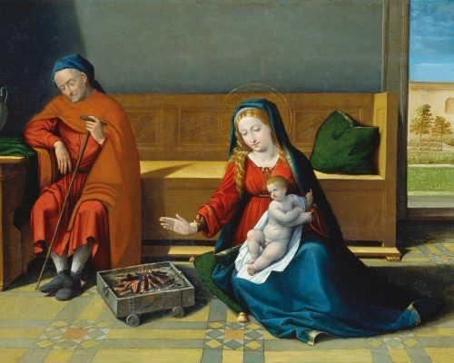 Benvenuto Tisi detto Garofalo, Sacra Famiglia, c. 1530. Francoforte, Städel Museum