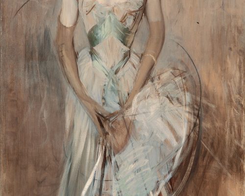 Giovanni Boldini, La contessa Berthier de Leusse in piedi, c. 1889. Ferrara, Museo Giovanni Boldini. Ferrara, Museo Giovanni Boldini