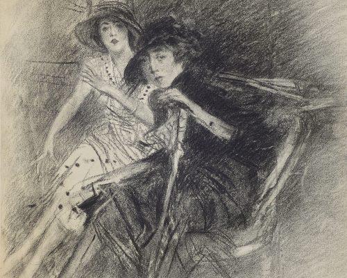 Giovanni Boldini, La “Divina” e sua madre, c. 1909-11. Ferrara, Museo Giovanni Boldini