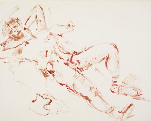 Filippo de Pisis, Nudo sdraiato con mani dietro la nuca, c. 1940. Ferrara, Museo d’Arte Moderna e Contemporanea “Filippo de Pisis”. Donazione Fondazione Giuseppe Pianori